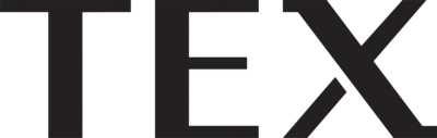 Logo da TEX Shipping - a palavra 'TEX' em fonte preta representando a empresa TEX Shipping